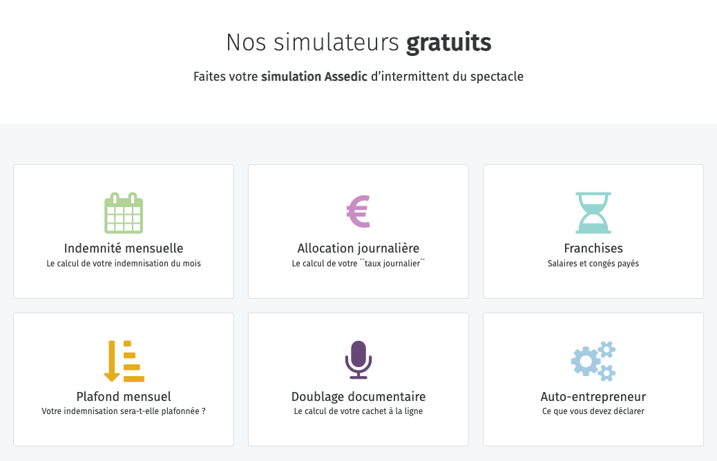 Simulation Assedic - Simulateurs gratuits - MesCachets.com